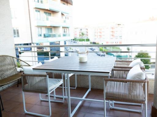 Piso Playa Silgar Sanxenxo Apartamento Exterior foto